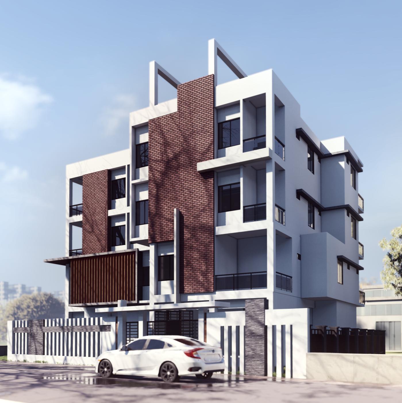 Contemporary residential architecture project by Studio Akaar, Dhaka, Bangladesh